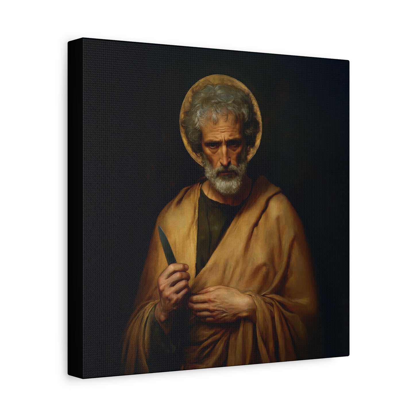 Saint Bartholomew the Apostle  - Gallery Wrapped Canvas - Print - Religious Art for your Home - Catholic