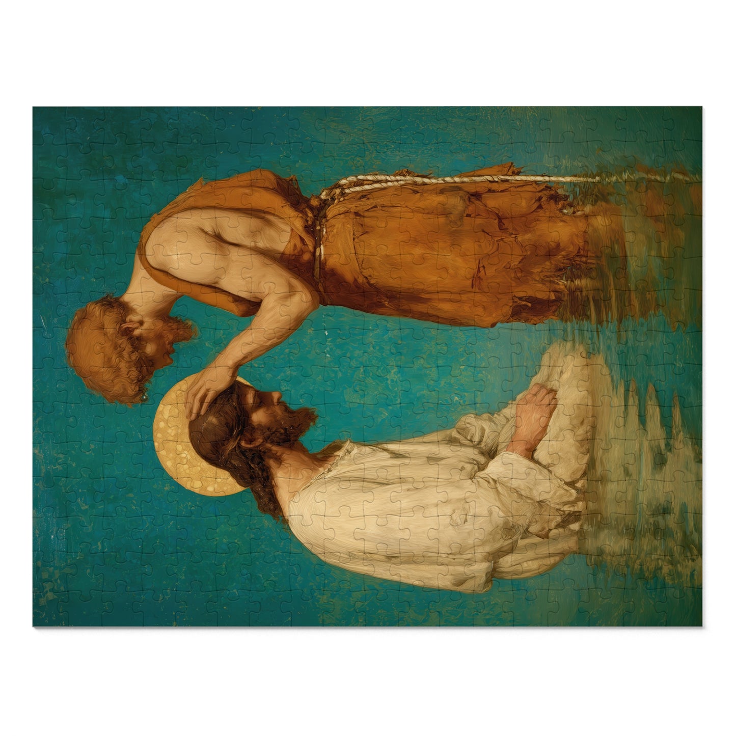 Saint John the Baptist, The Prophet and the Promise - Puzzle & Keepsake Tin - Religious Jigsaw Puzzle (30, 110, 252, 500,1000-Piece)