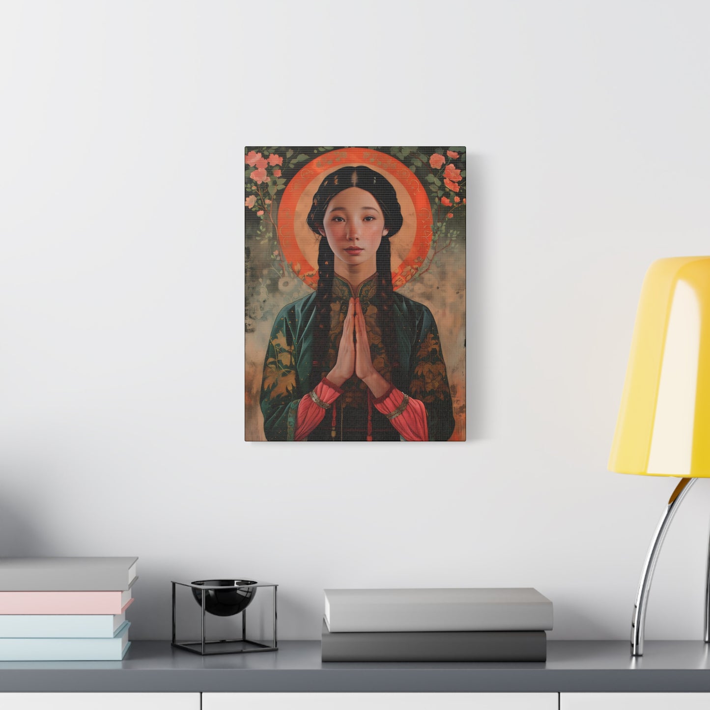 Saint Anna Wang - Museum Wrapped Canvas - Sanctified Souls Print - Art for your Home - Religious Art -  Martyr of China