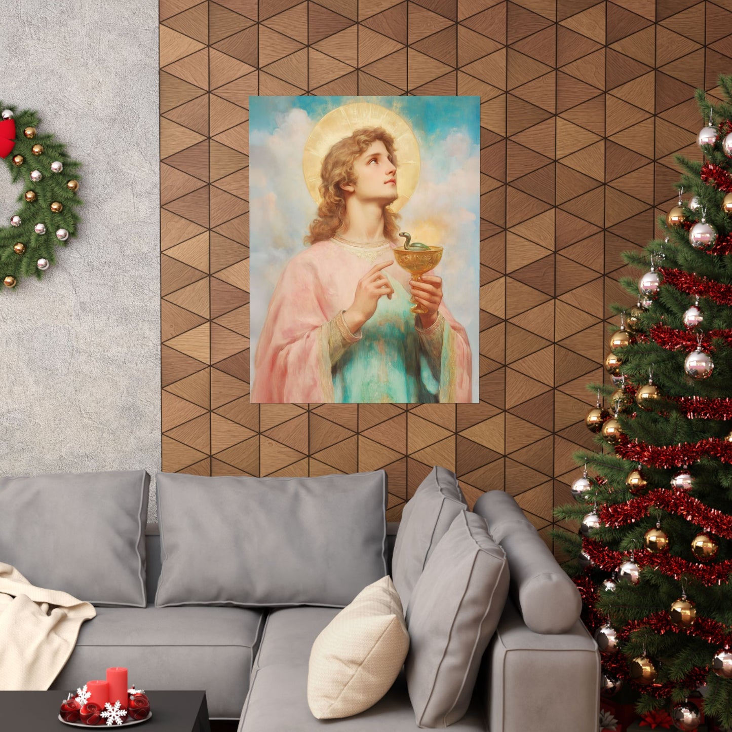 Copy of Saint John the Apostle - Sanctified Souls Print - Multiple Sizes - Premium Matte Vertical Posters