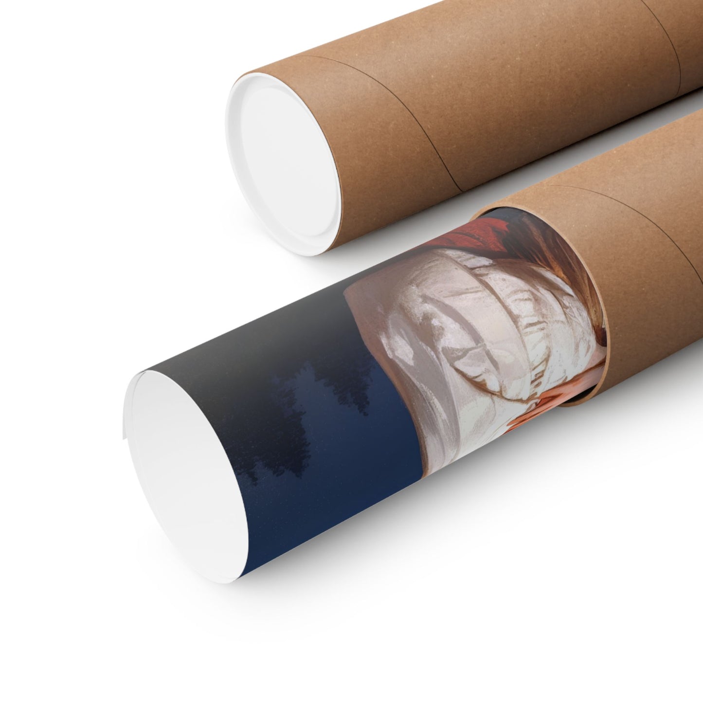 Saint Genevieve - Sanctified Souls Print - Multiple Sizes - Premium Matte Vertical Posters