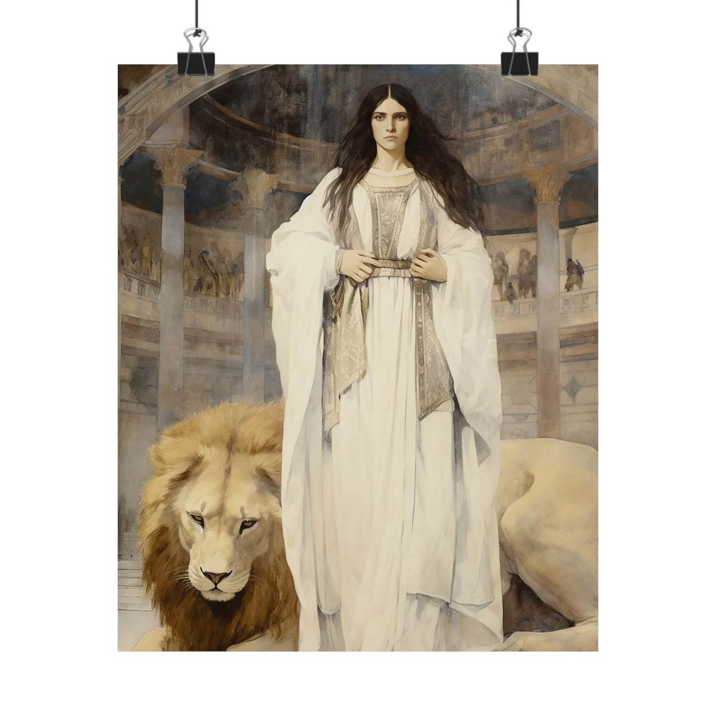 Saint Euphemia Print - Sanctified Souls Print - Multiple Sizes - Premium Matte Vertical Posters