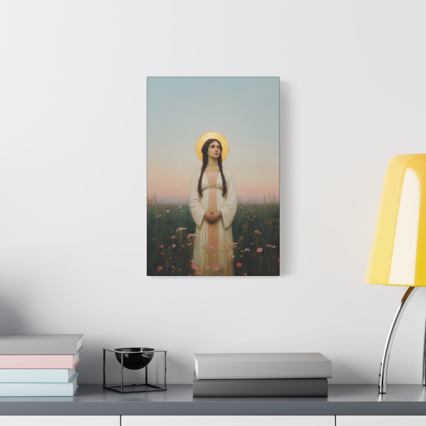 Saint Sabina-  Museum Wrapped Canvas - Sanctified Souls Print - Religious Art for your Home - Catholic Patron Saint Art
