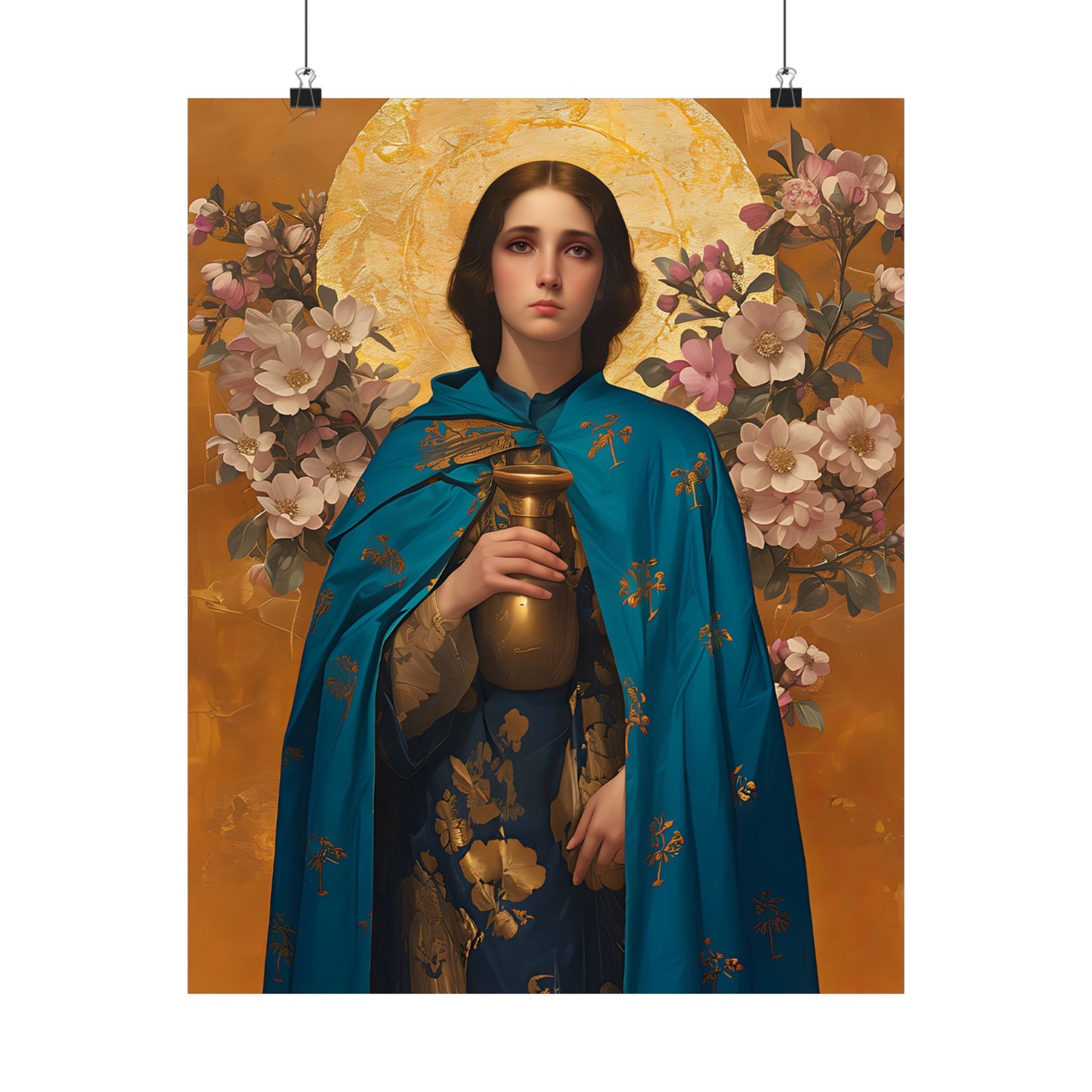 Saint Anastasia the Patrician of Alexandria - Sanctified Souls Print - Multiple Sizes - Premium Matte Vertical Posters