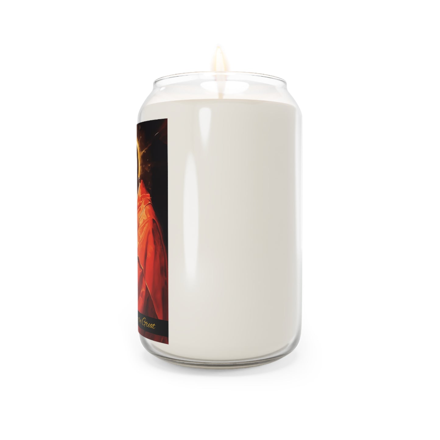 Pope Saint Gregory the Great  - Scented Prayer Candle, 13.75oz - Tall Size - Religious Prayer Candle - Catholic Art