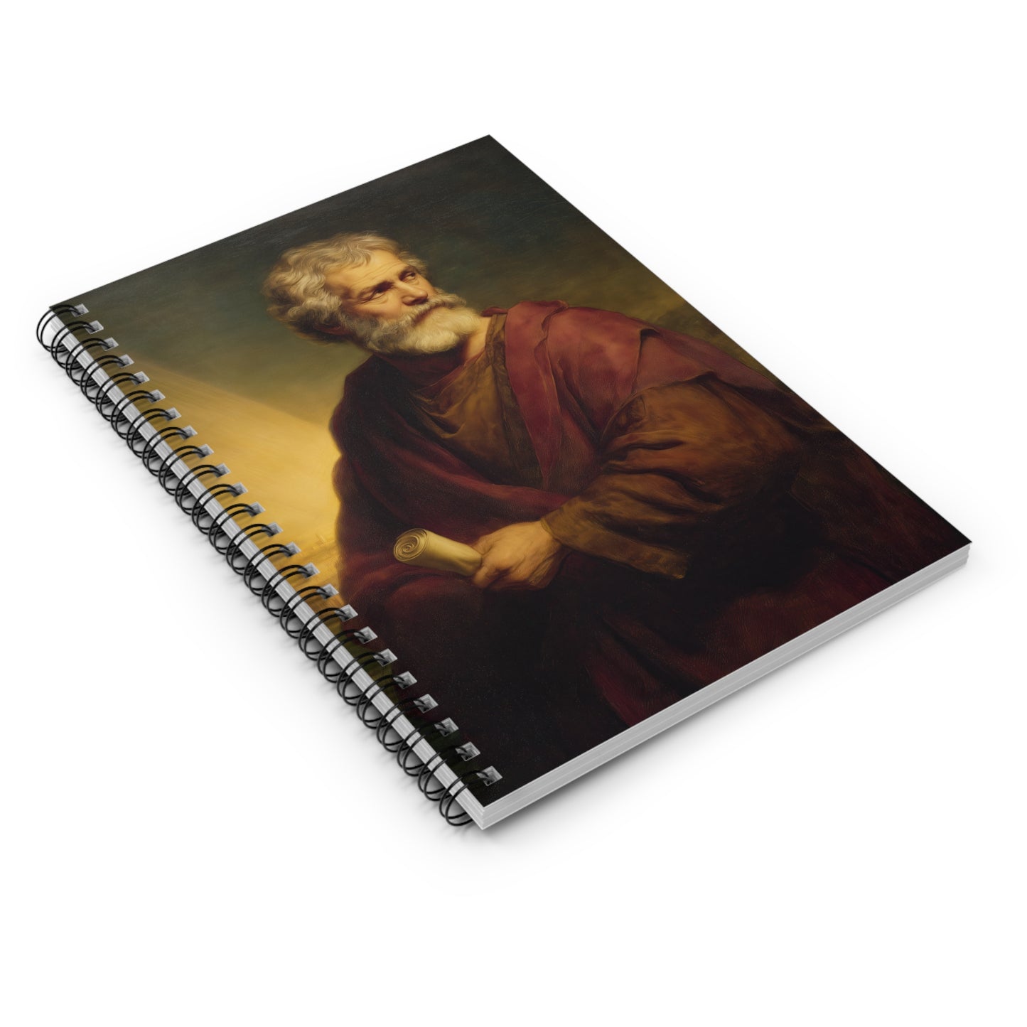 Saint Philip the Apostle - Sanctified Souls Art - Religious Based Notebook - Spiral Notebook - Prayer journal