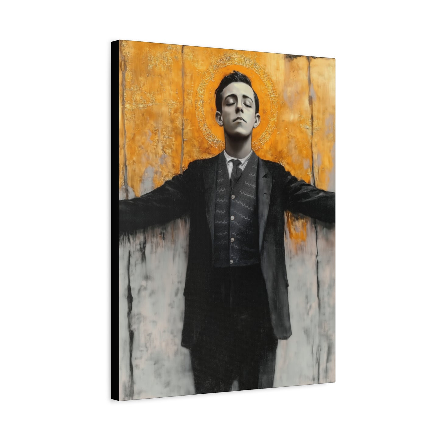 Blessed Miguel Pro- Gallery Wrapped Canvas - Print - Religious Art for your Home - Catholic Saint Art Print - Home Decor - Catholic Art
