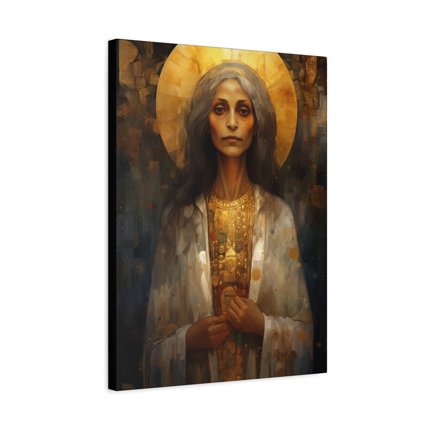 Saint Mary of Egypt - Museum Wrapped Canvas - Sanctified Souls Print - Religious Art for your Home