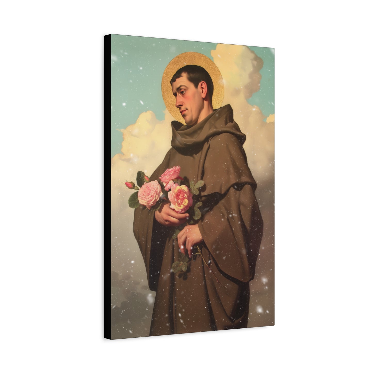 Saint Didacus of Alcala - Gallery Wrapped Canvas - Print - Religious Art for your Home - Catholic Art
