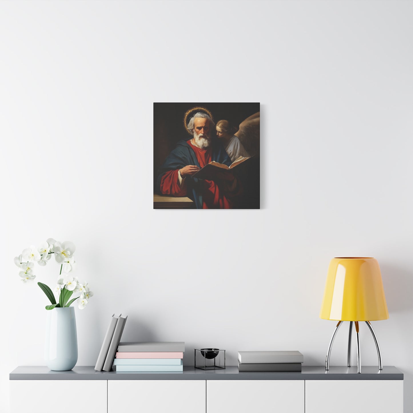 Saint Matthew the Apostle - Gallery Wrapped Canvas - Print - Religious Art for your Home - Catholic