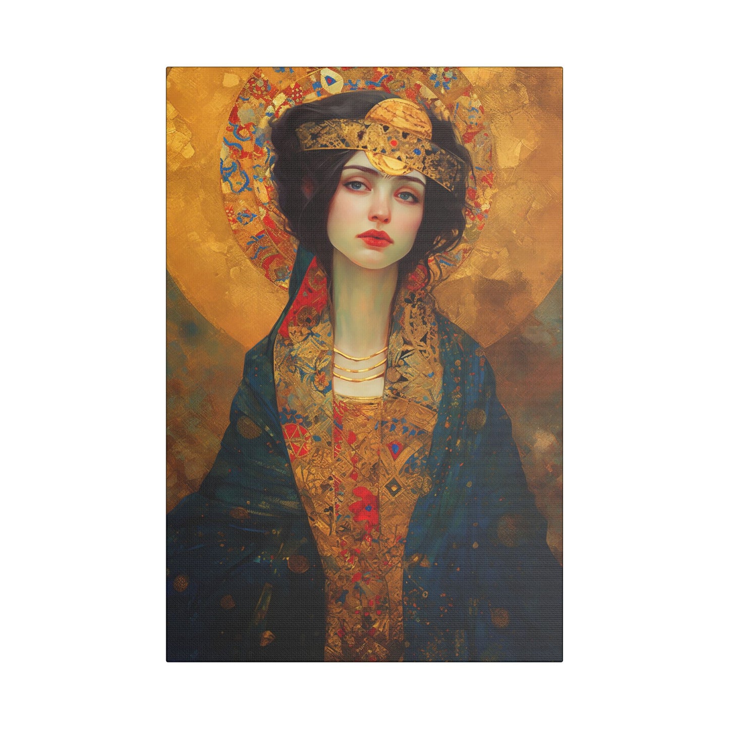 Saint Helena Canvas Print - Multiple Sizes - Catholic Home art - Museum Wrapped Canvas - Sanctified Souls Print