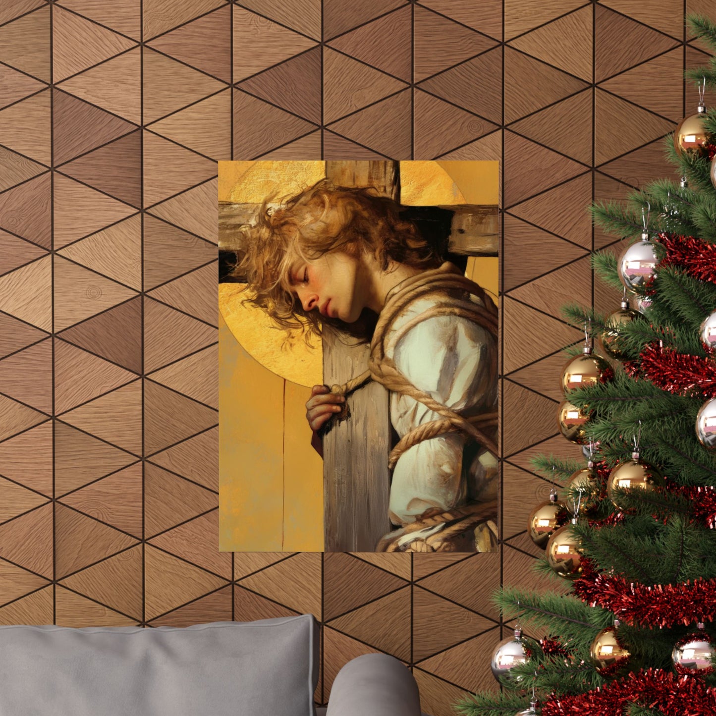 Saint Dismus, The 'Good Thief' - Sanctified Souls Print - Multiple Sizes - Premium Matte Vertical Posters
