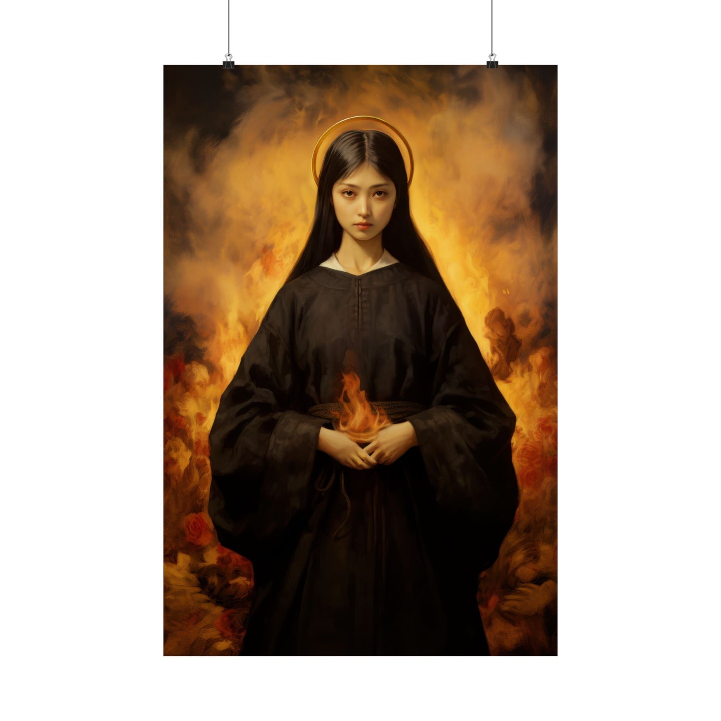 Blessed Mary Magdalen Kiota - Sanctified Souls Print - Multiple Sizes - Premium Posters - Catholic Art - Christian - Gifts for Catholics