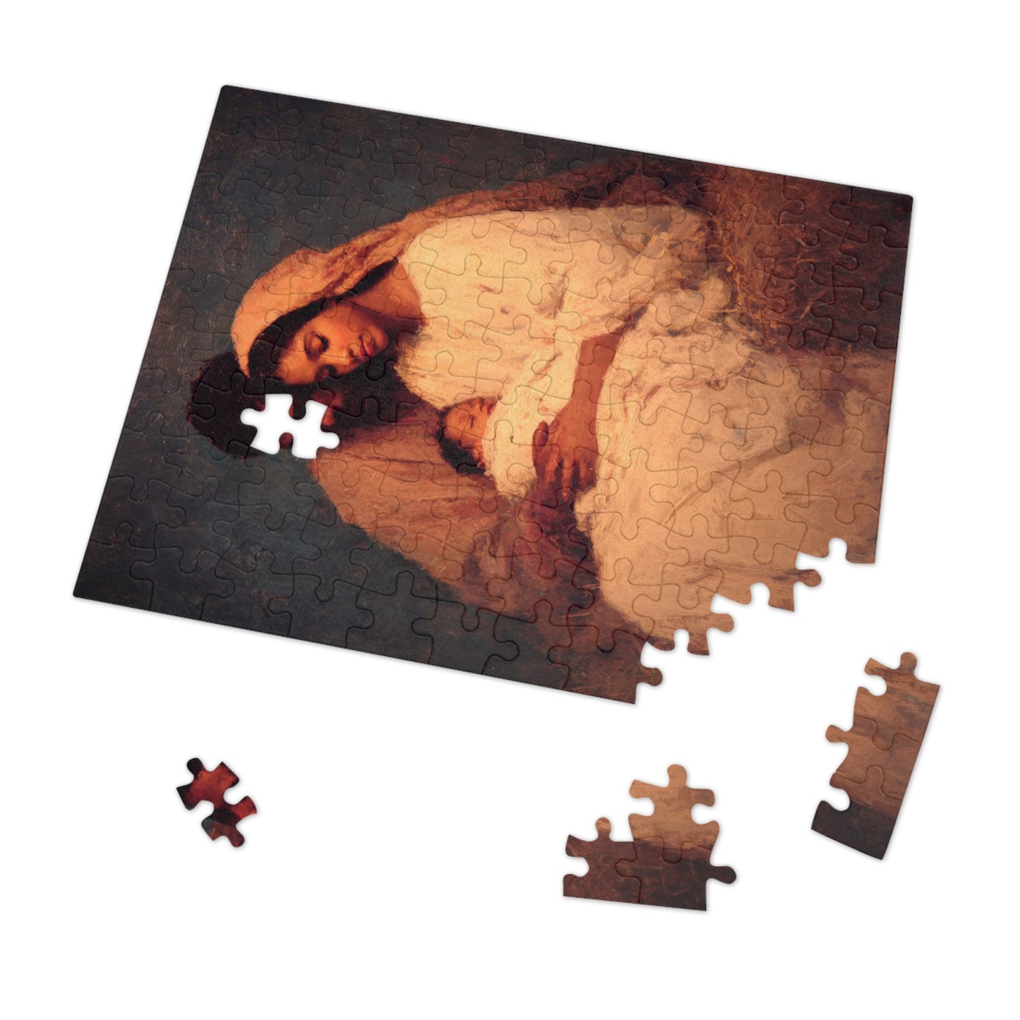 Love Made Visible in the Holy Family - Puzzle & Keepsake Tin - Religious Jigsaw Puzzle (30, 110, 252, 500,1000-Piece)