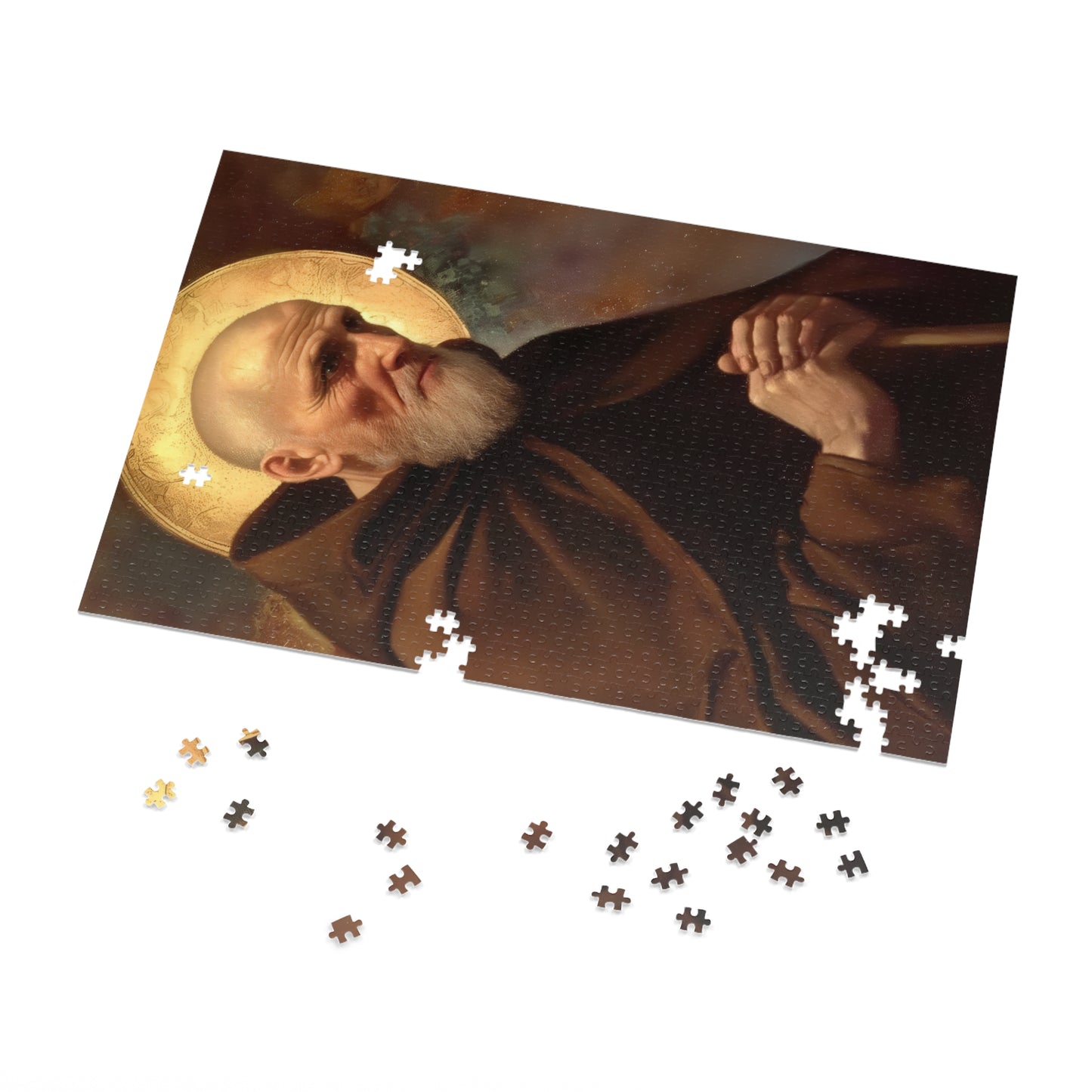 Saint Ignatius of Laconi - Puzzle & Keepsake Tin - Religious Jigsaw Puzzle (30, 110, 252, 500,1000-Piece)