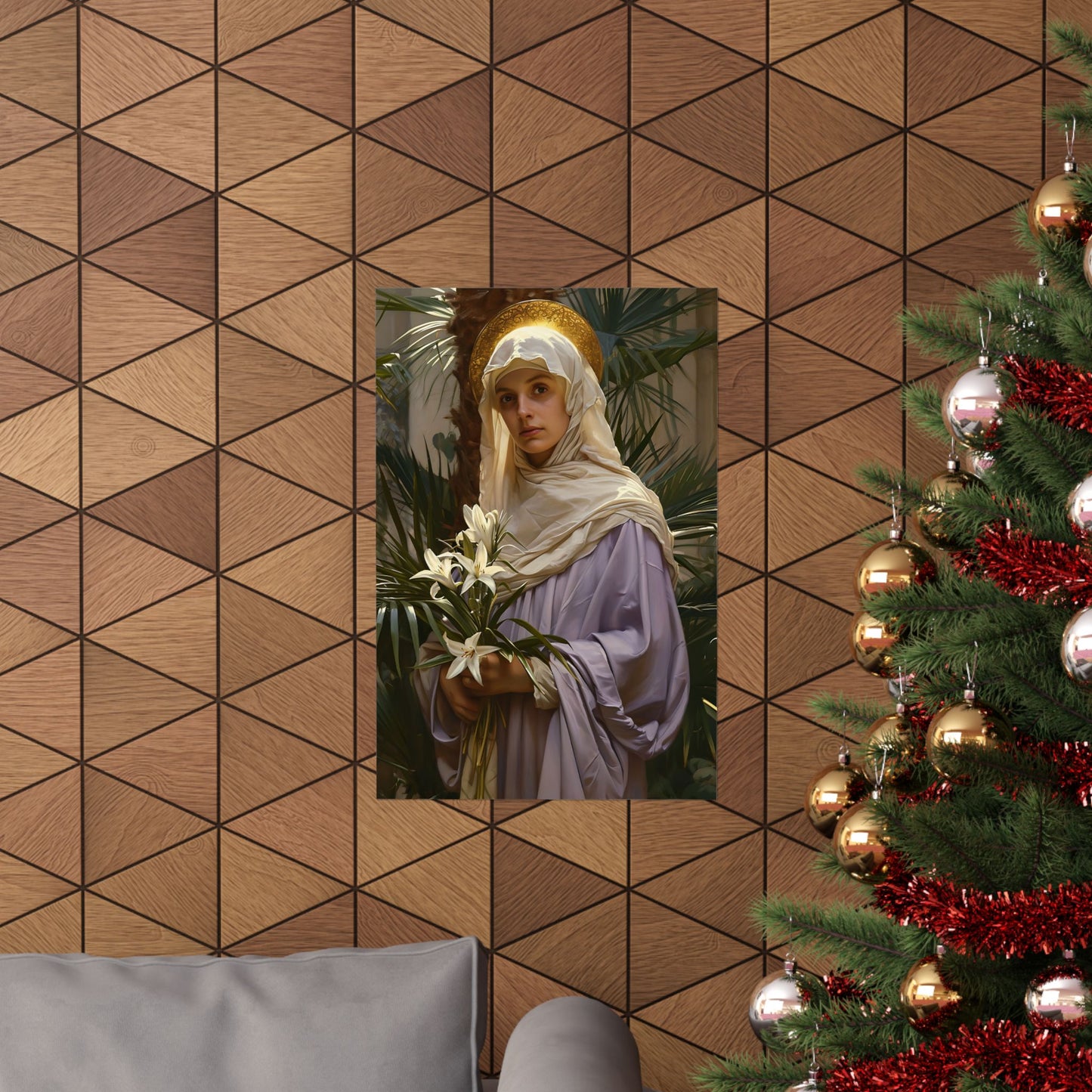 Saint Adele - Sanctified Souls Print - Multiple Sizes - Premium Matte Vertical Posters