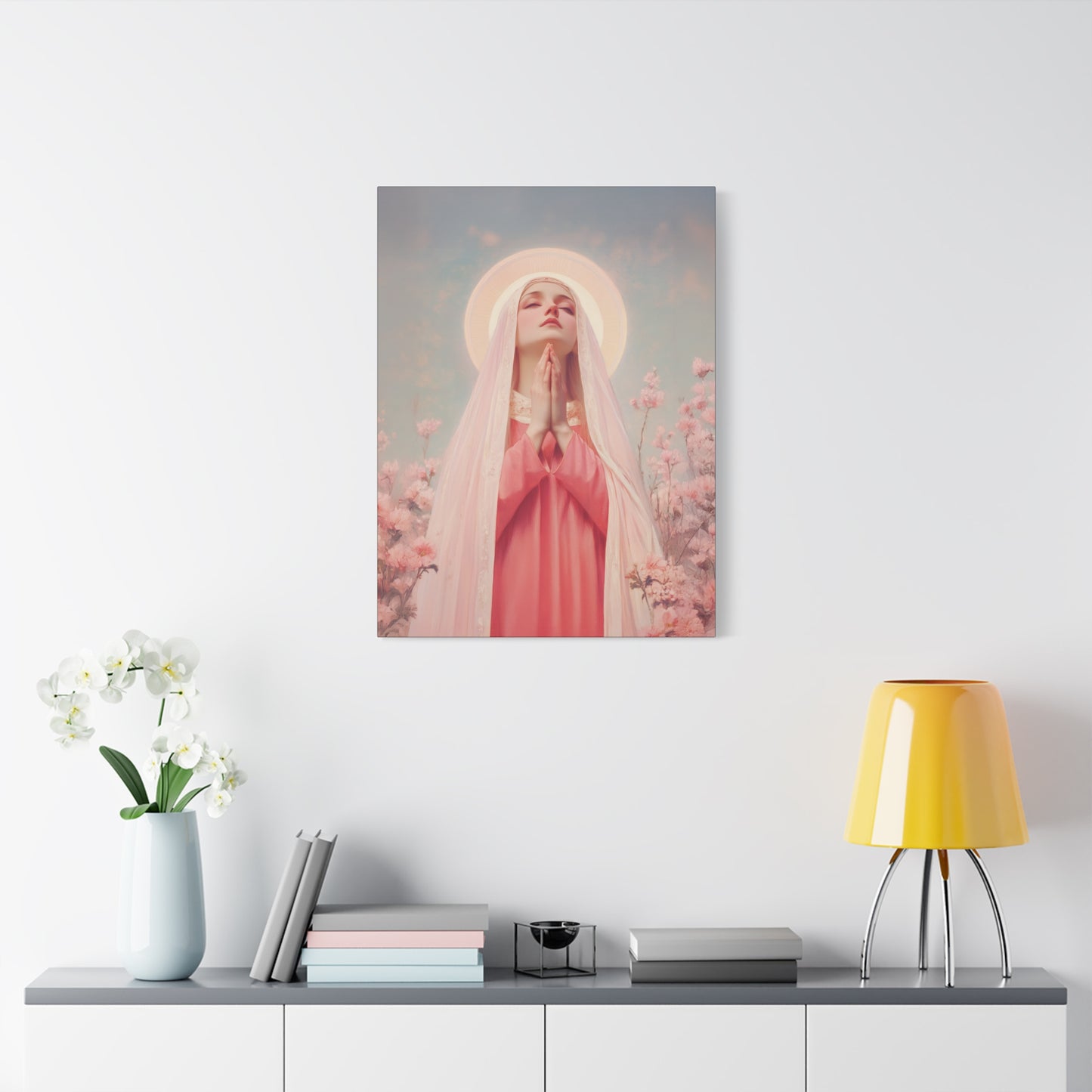 Saint Illuminata - Gallery Wrapped Canvas - Print - Religious Art for your Home - Catholic Art Print