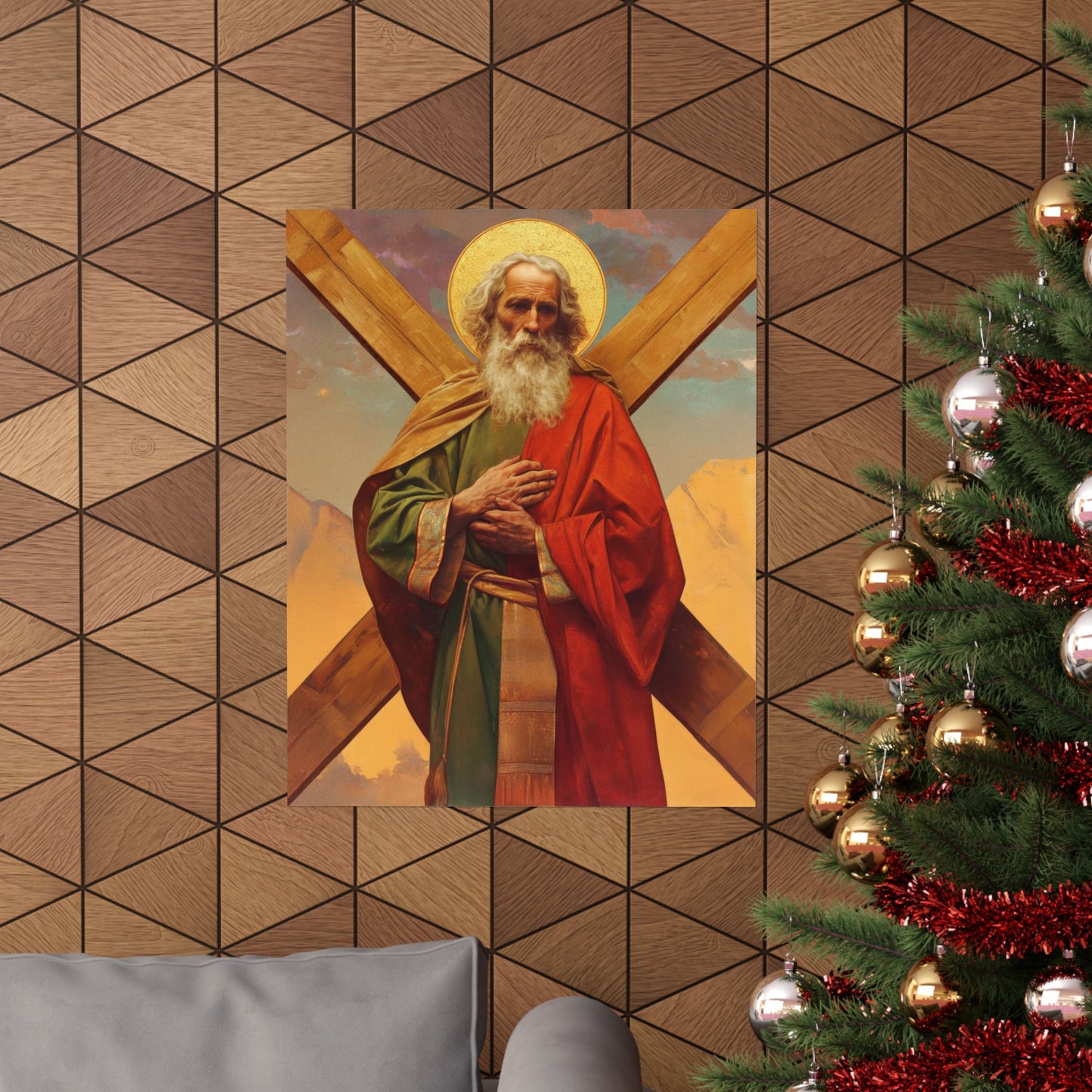 Copy of Copy of Saint John the Apostle - Sanctified Souls Print - Multiple Sizes - Premium Matte Vertical Posters