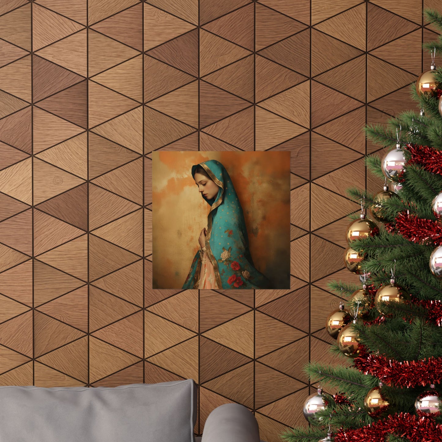 Our Lady of Guadalupe - Sanctified Souls Print - Multiple Sizes - Premium Matte Vertical Posters