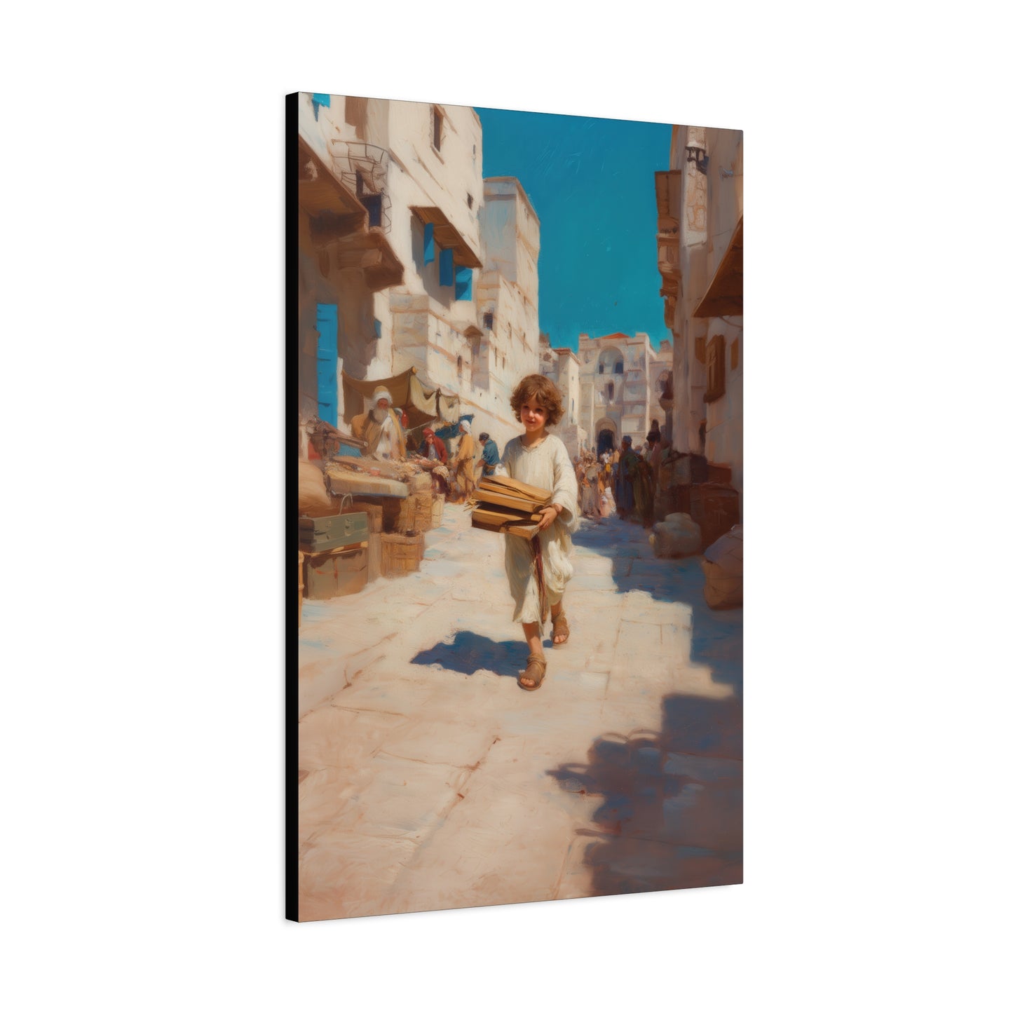 Nazareth and the Hidden Light of Christ - Gallery Wrapped Canvas - Print - Religious Art for your Home - Catholic Art