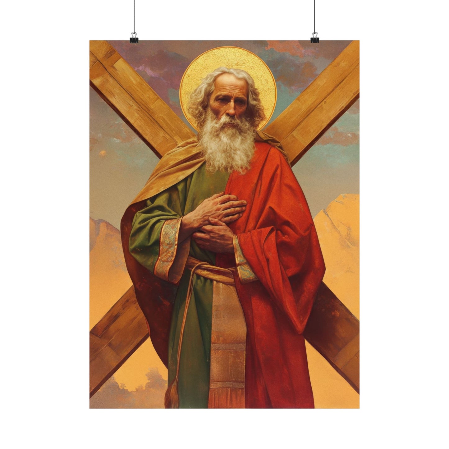 Copy of Copy of Saint John the Apostle - Sanctified Souls Print - Multiple Sizes - Premium Matte Vertical Posters