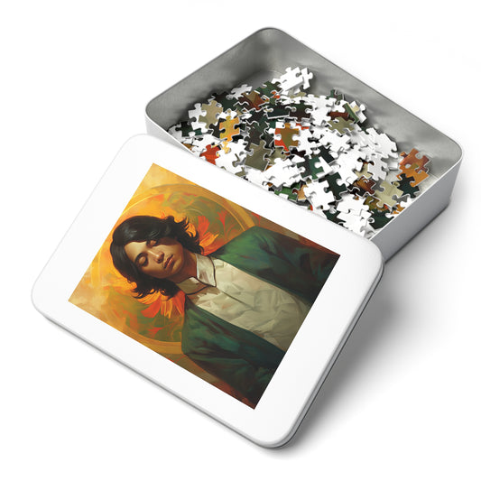 Saint Lorenzo Ruiz - Puzzle and Keepsake Tin - Religious Jigsaw Puzzle (30, 110, 252, 500,1000-Piece) - Religious Puzzle