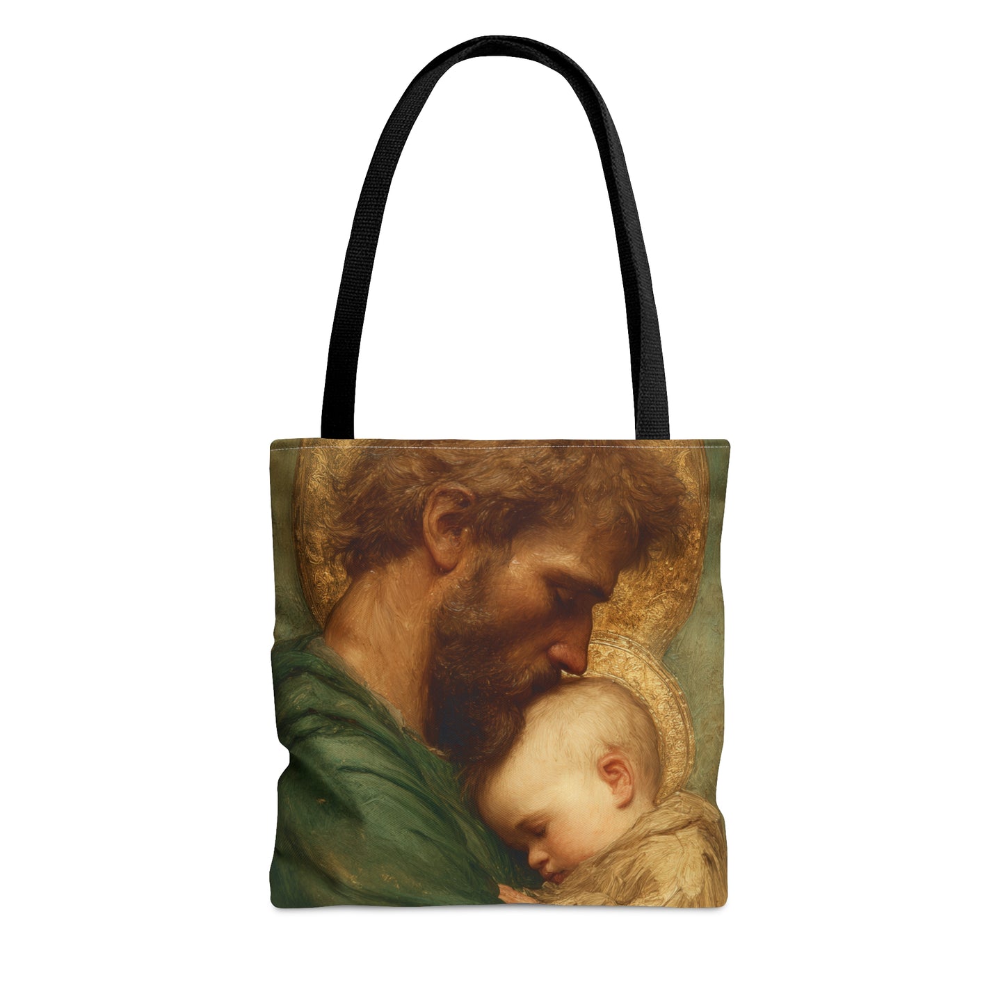 Saint Joseph the Father - Tote Bag - Large Medium Small Faith Art Bag - Catholic Faith Purse