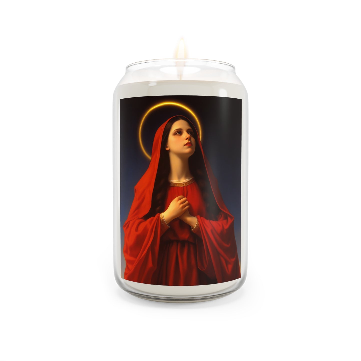 Mary the Blessed Virgin - Scented Prayer Candle, 13.75oz - Tall Size - Religious Prayer Candle - Catholic Art