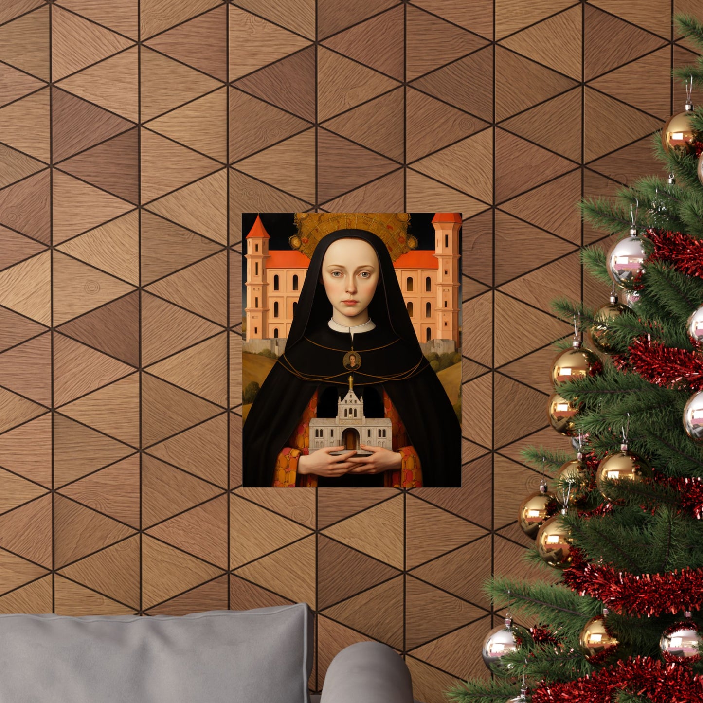 Saint Hedwig - Sanctified Souls Print - Multiple Sizes - Premium Matte Vertical Posters