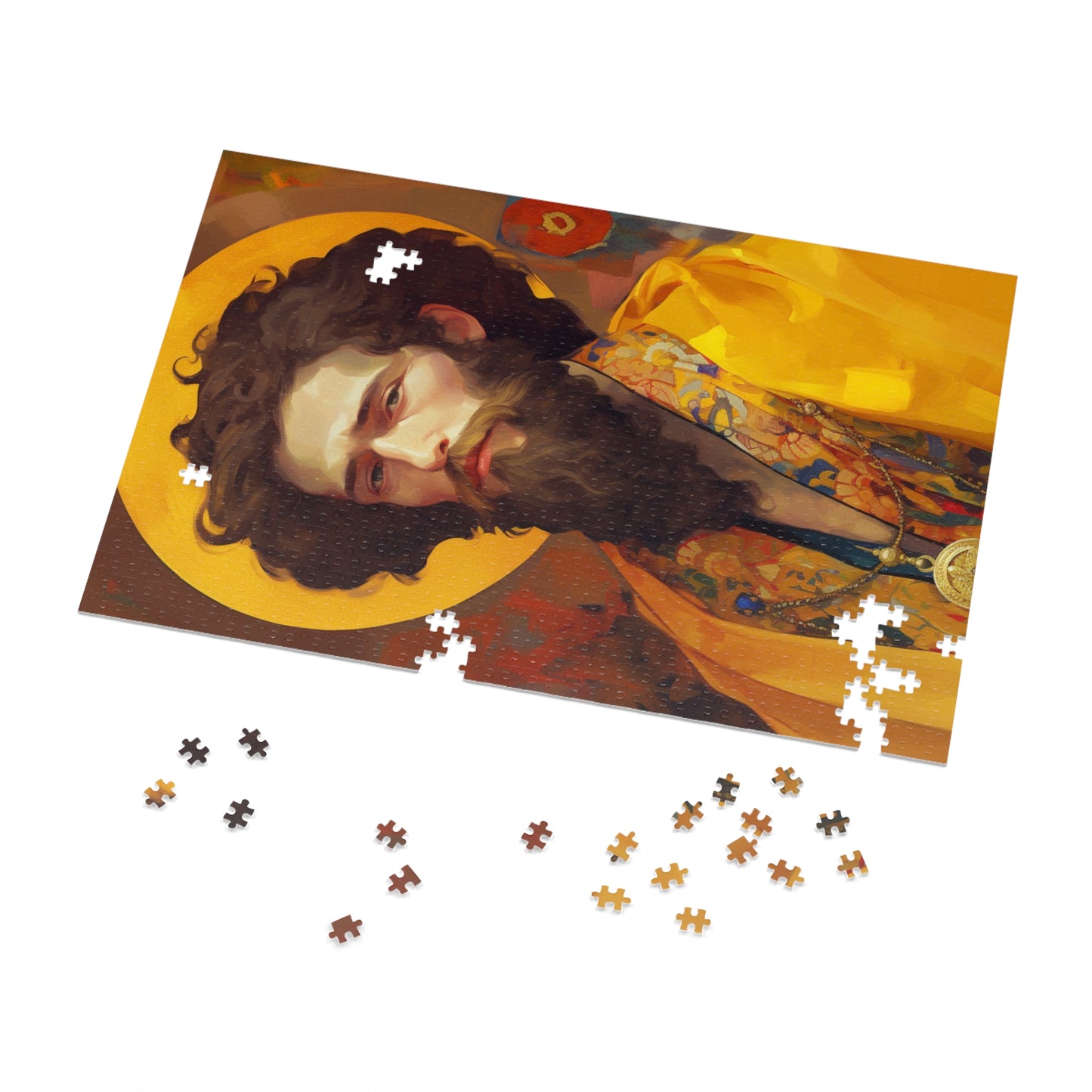 Saint James the Greater - Puzzle and Keepsake Tin - Religious Jigsaw Puzzle (30, 110, 252, 500,1000-Piece) - Religious Puzzle