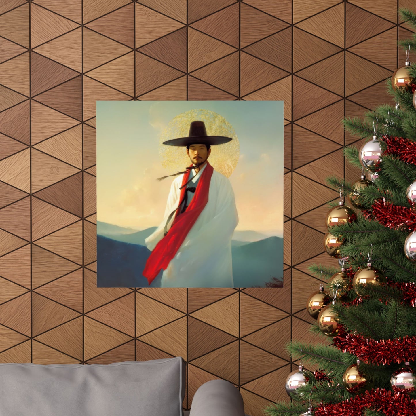Saint Andrew Kim Taegon -  Sanctified Souls Print - Multiple Sizes - Premium Posters - Catholic Art - Christian Home - Martyr Saint