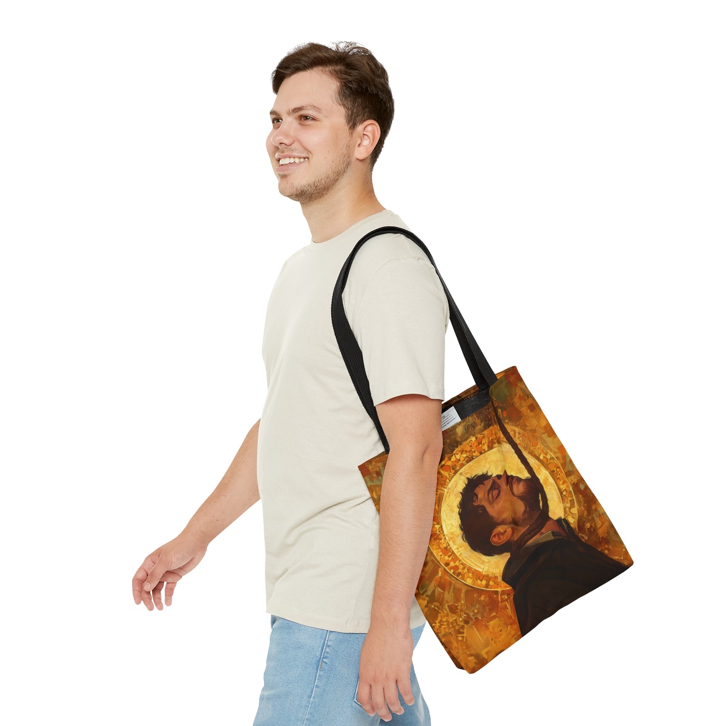 Saint John Ogilvie Tote Bag - Large Medium Small Faith Art Bag - Catholic Faith Purse - Religious Carry All Reusable Tote Bag