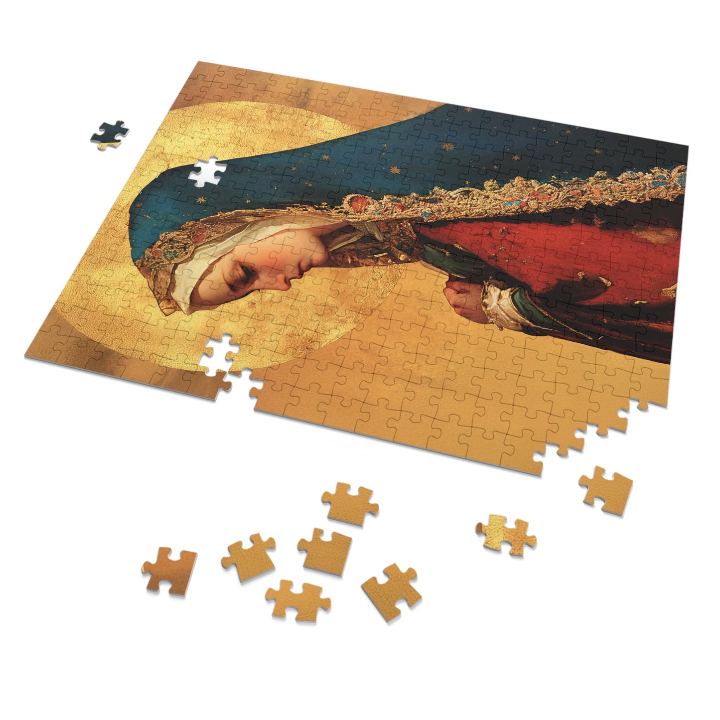 Our Lady of Mercy / Our Lady of Ransom - Puzzle and Tin - Religious Jigsaw Puzzle (30, 110, 252, 500,1000) - Gift Catholic Families