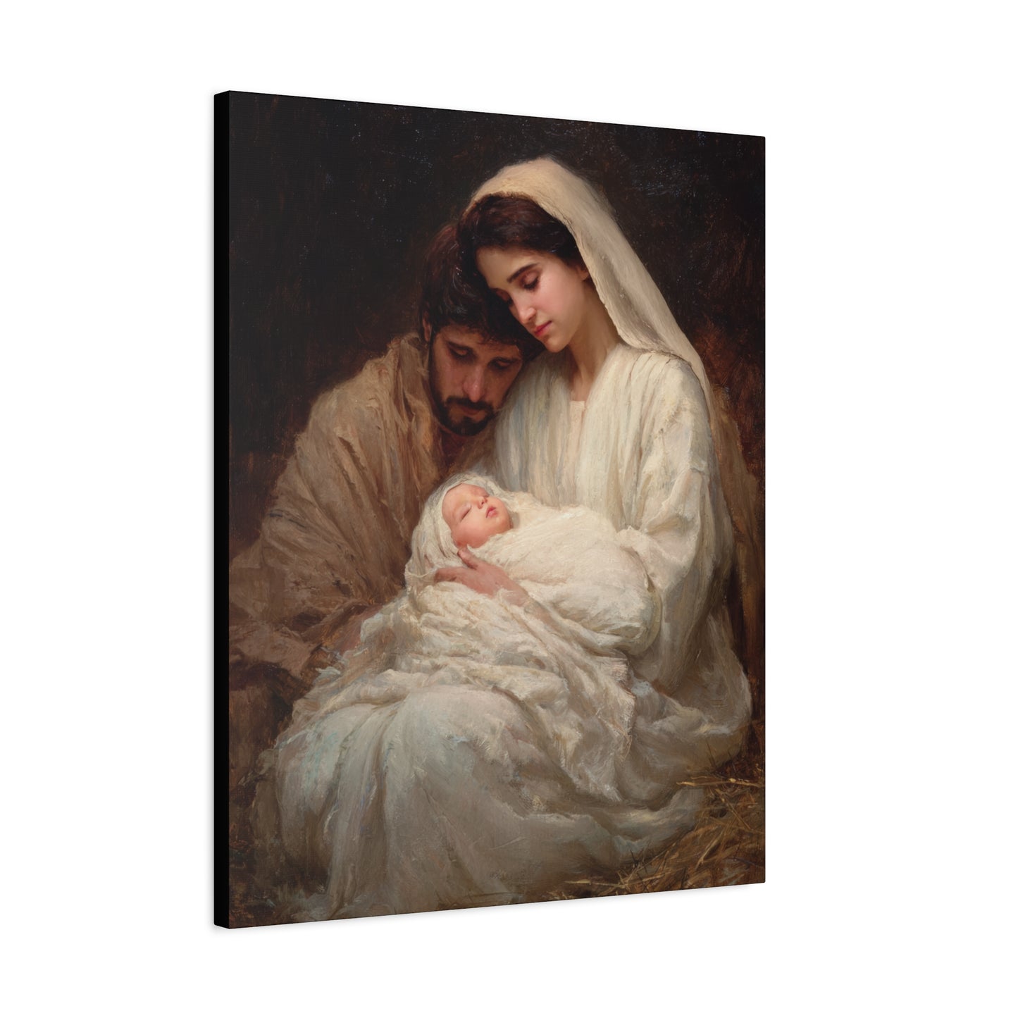 The Quiet Kingdom of the Holy Family - Gallery Wrapped Canvas - Print - Religious Art for your Home - Catholic