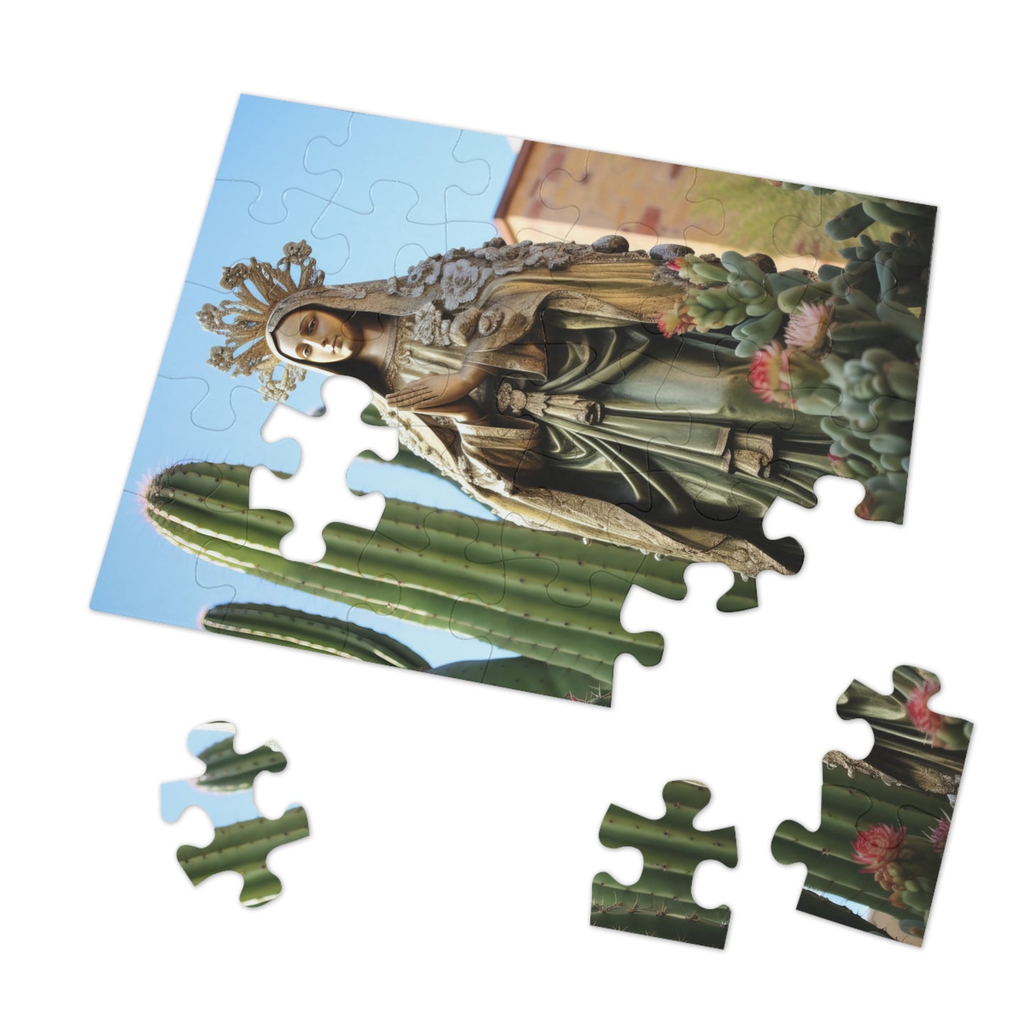 Our Lady of Guadalupe - Puzzle and Keepsake Tin - Religious Jigsaw Puzzle (30, 110, 252, 500,1000-Piece) - Religious Puzzle