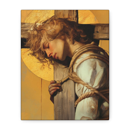 Saint Dismus, The 'Good Thief' - Gallery Wrapped Canvas - Print - Religious Art for your Home - Catholic Art