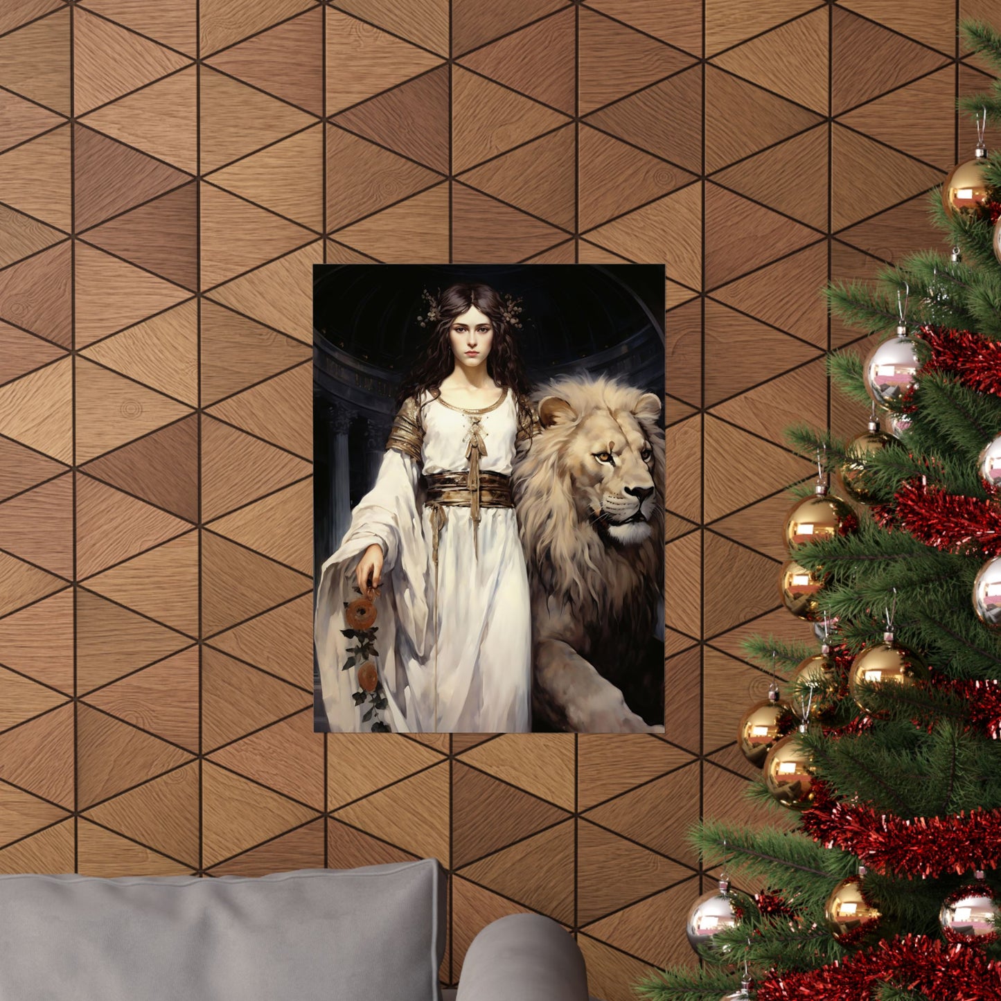 Saint Euphemia Print - Sanctified Souls Print - Multiple Sizes - Premium Matte Vertical Posters