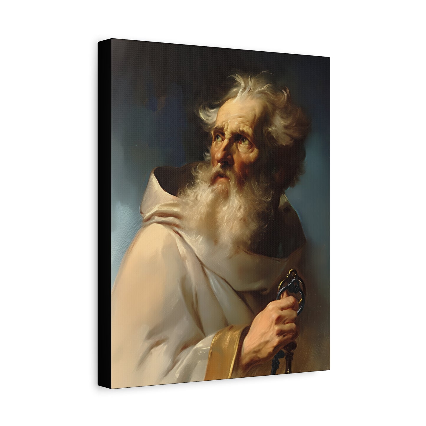 Saint Peter the Apostle - Museum Wrapped Canvas - Print - Religious Art for your Home - Christian print - Prayer Room - Catholic