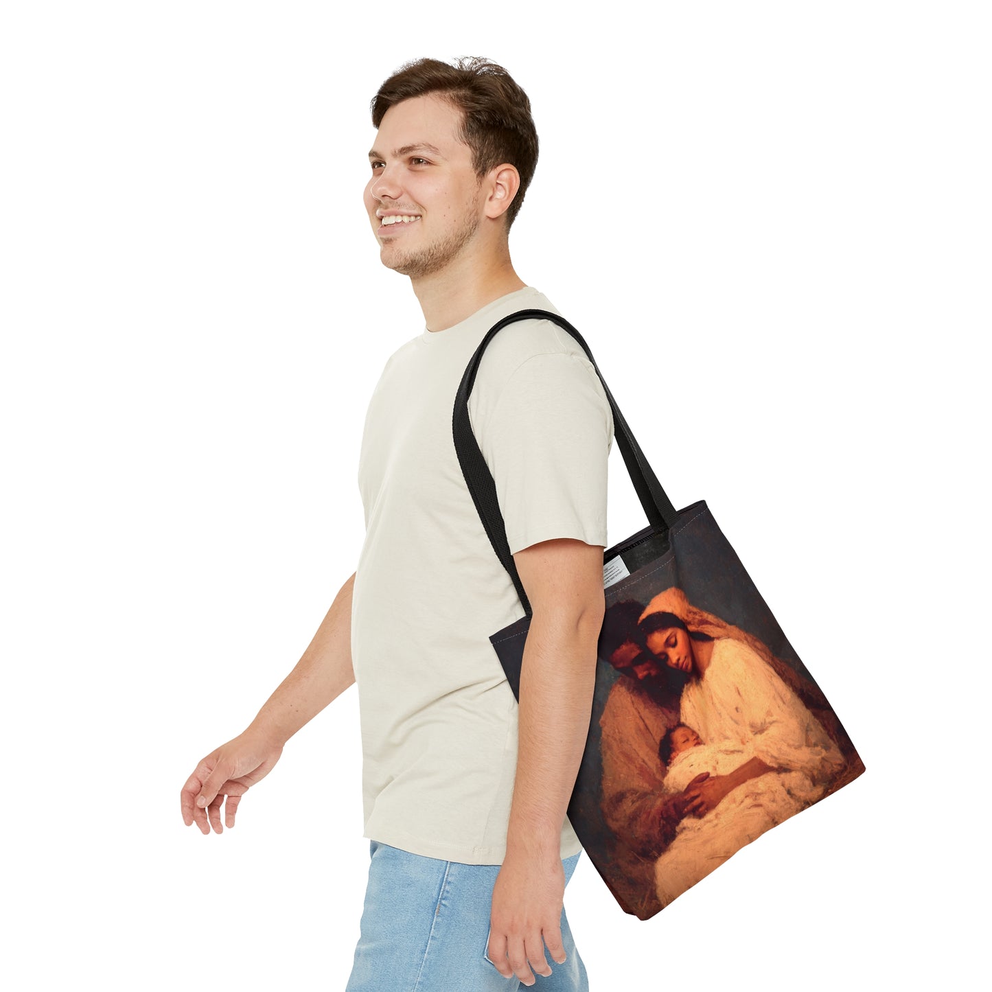 Love Made Visible in the Holy Family - Tote Bag - Large Medium Small Faith Art Bag - Catholic Faith Purse