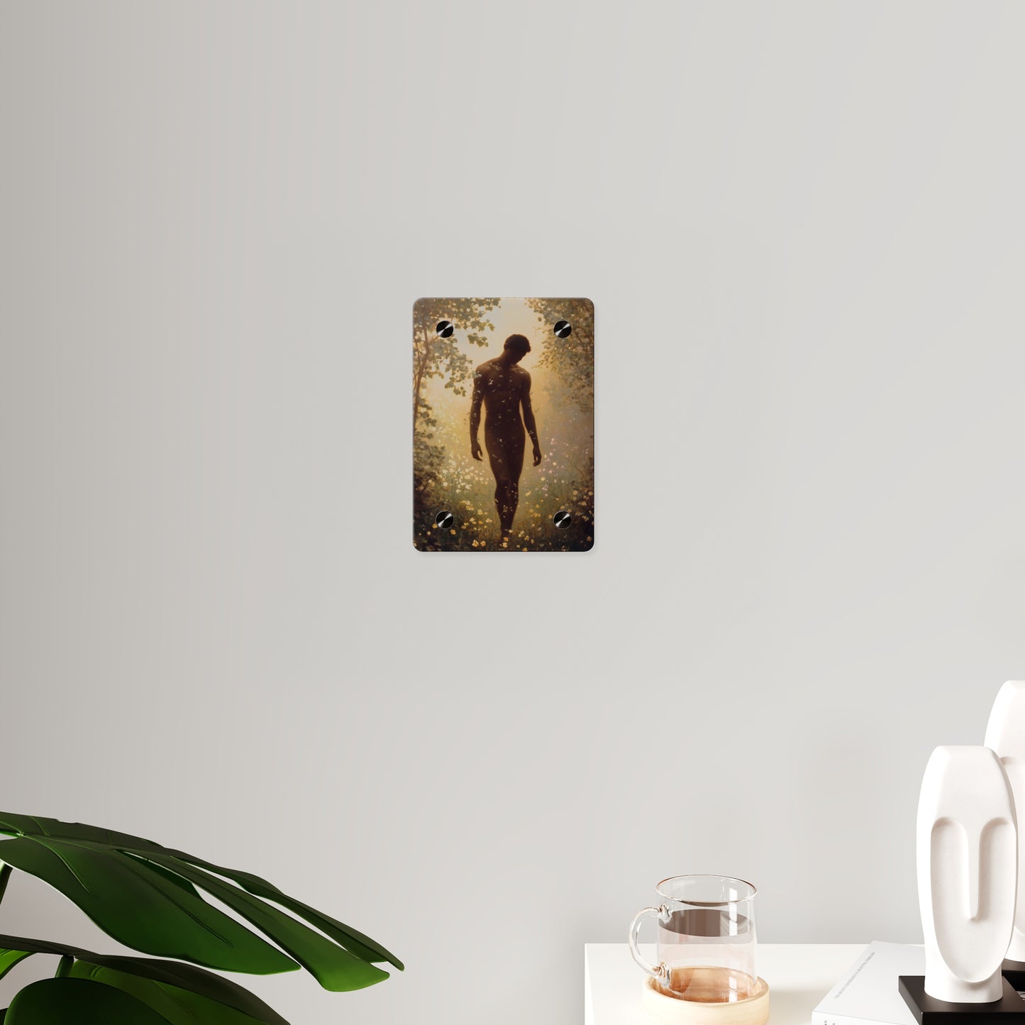 Saint Adam Wall Art Panel - Ready to Hang Acrylic Print - Catholic Saint Art - Patron Saint Print - No Frame needed