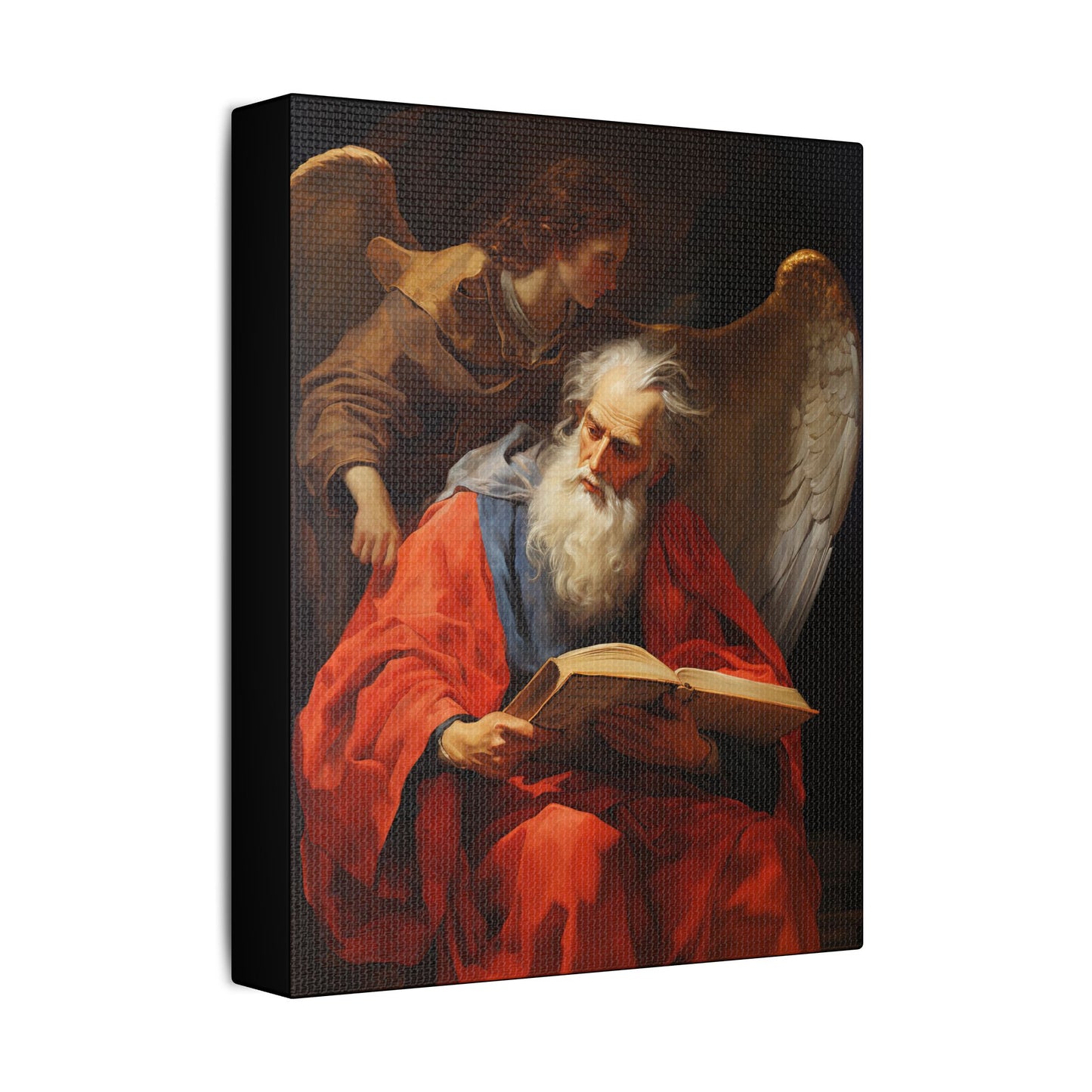 Saint Matthew the Apostle - Museum Wrapped Canvas - Sanctified Souls Print - Religious Art for your Home