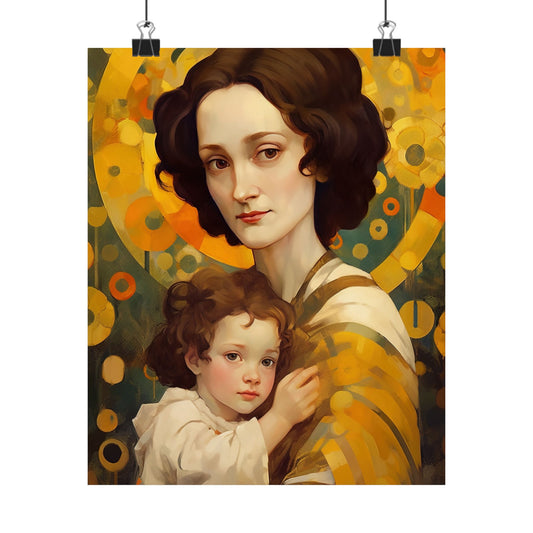Saint Gianna Beretta Molla  Print - Sanctified Souls Print - Multiple Sizes - Premium Matte Vertical Posters