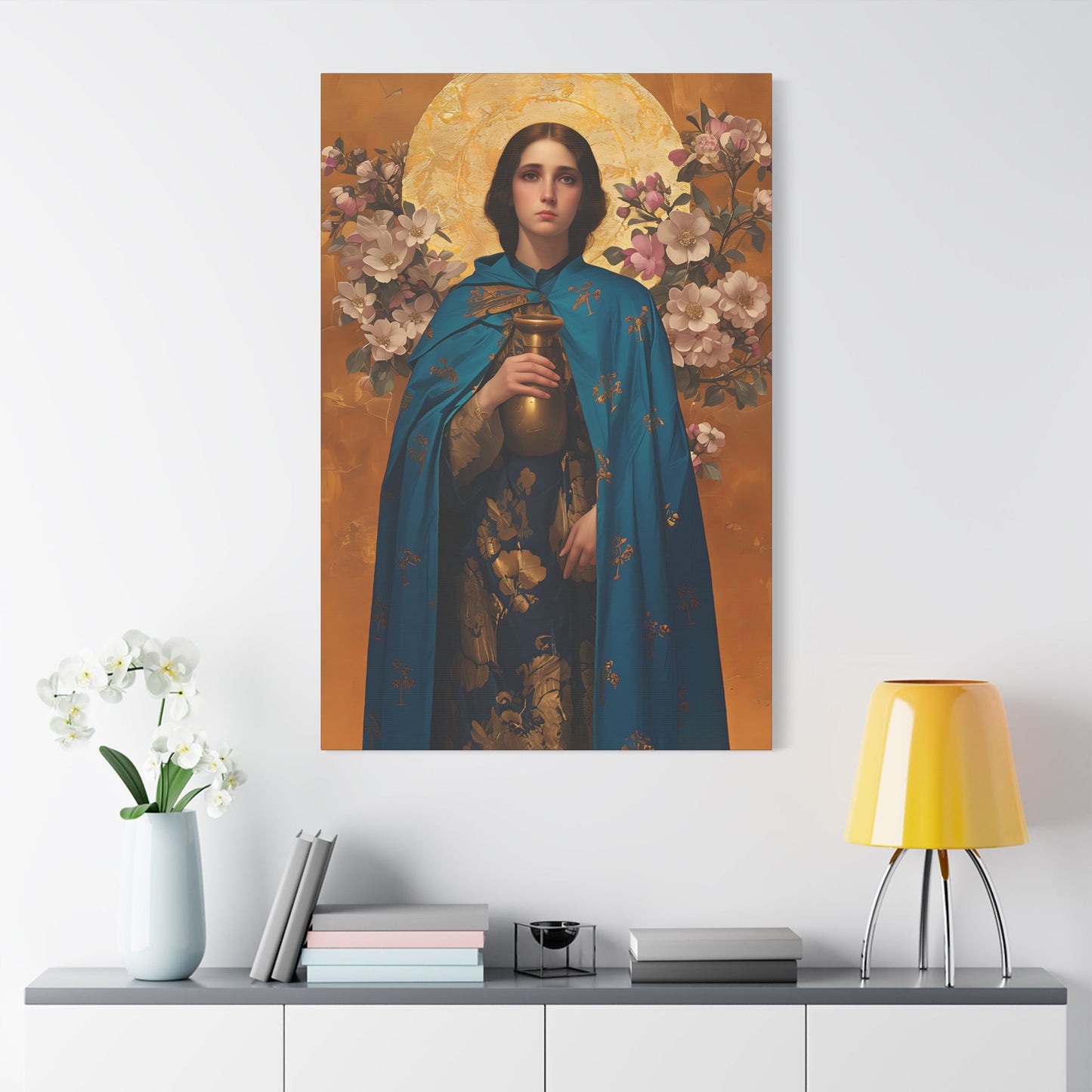 Anastasia the Patrician of Alexandria  - Museum Wrapped Canvas - Sanctified Souls Print - Religious Art