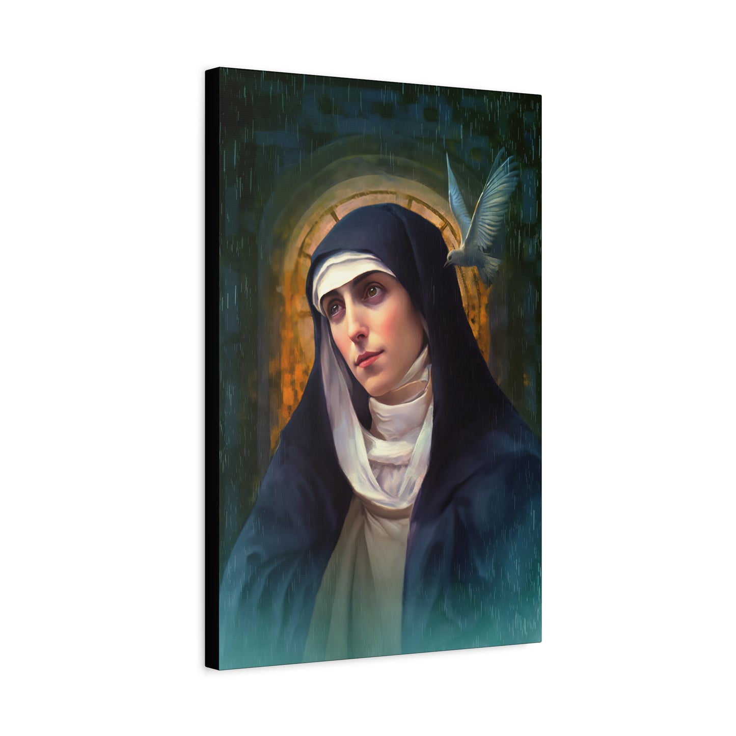 Saint Teresa of Avila - Museum Wrapped Canvas - Sanctified Souls Print - Religious Art for your Home
