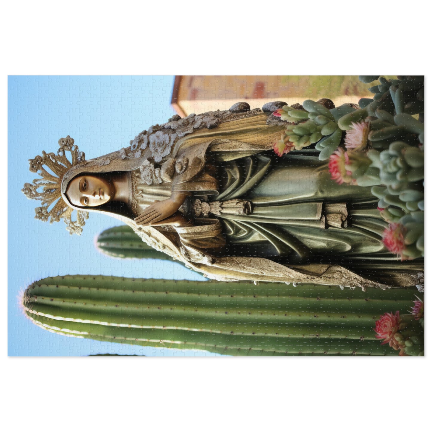 Our Lady of Guadalupe - Puzzle and Keepsake Tin - Religious Jigsaw Puzzle (30, 110, 252, 500,1000-Piece) - Religious Puzzle