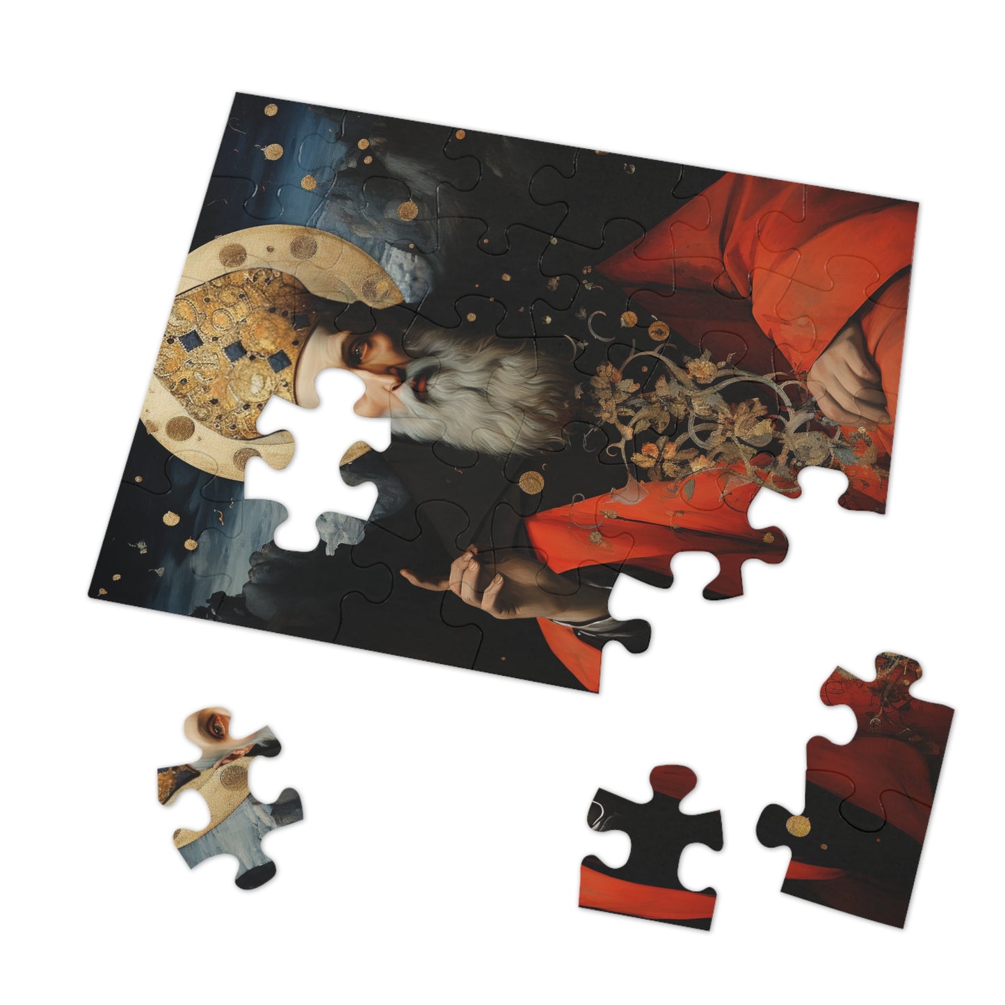 Saint Augustine of Hippo - Puzzle and Keepsake Tin - Religious Jigsaw Puzzle (30, 110, 252, 500,1000-Piece) - Religious Puzzle
