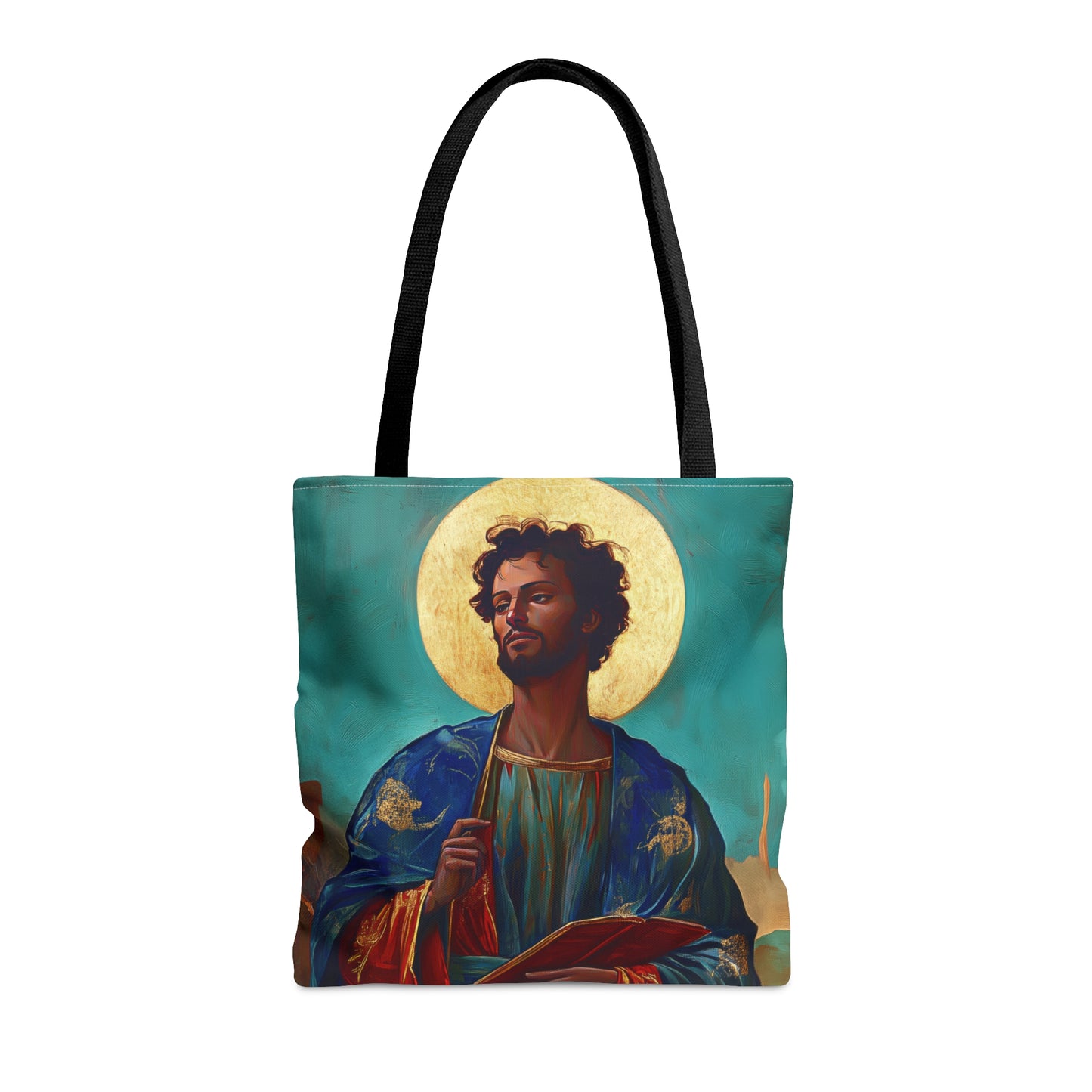 Saint Addal Tote Bag - Large Medium Small Faith Art Bag - Catholic Faith Purse - Religious - Prayer Bag - Devotional Purse