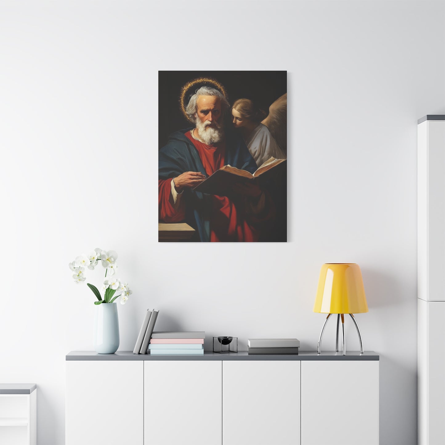 Saint Matthew the Apostle - Gallery Wrapped Canvas - Print - Religious Art for your Home - Catholic