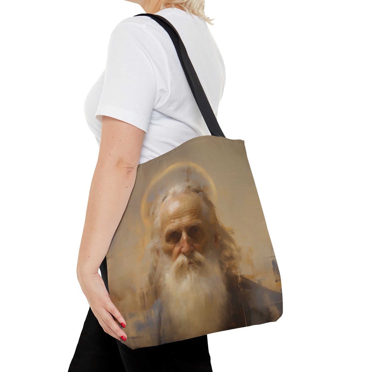 Saint Zachariah Tote Bag - Large Medium Small Faith Art Bag - Catholic Faith Purse - Religious - Prayer Bag - Devotional Purse