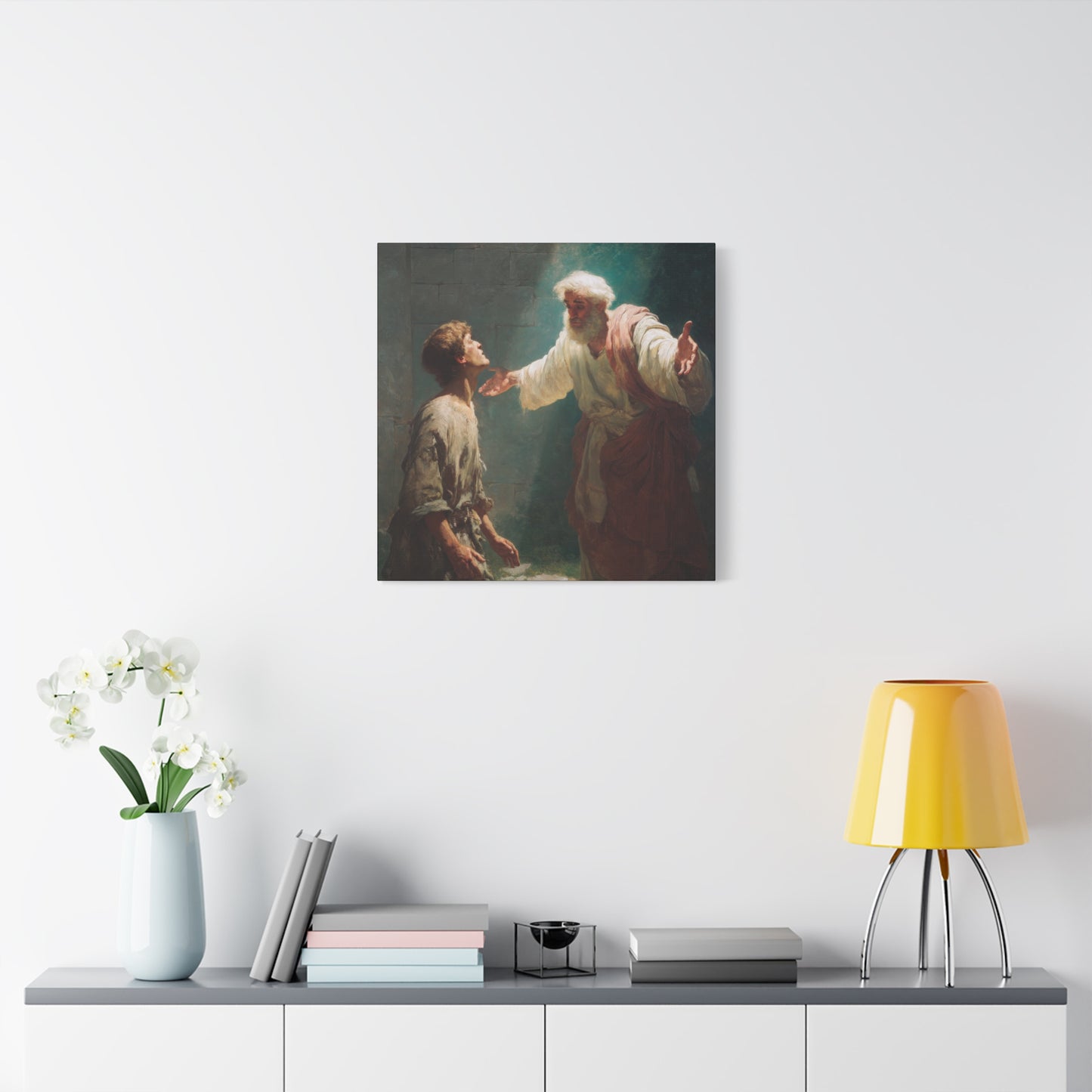 Homecoming of the Prodigal Son - Gallery Wrapped Canvas - Print - Religious Art for your Home - Catholic Art Print